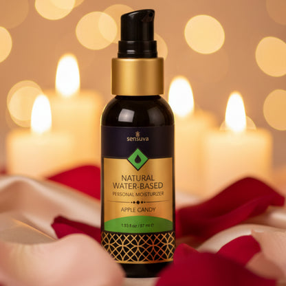 Cloud 9 Lingerie | Erotic Oils & Lotions in Corpus Christi | SENSUVA PERSONAL FLAVORED LUBRICANTS - APPLE CANDY