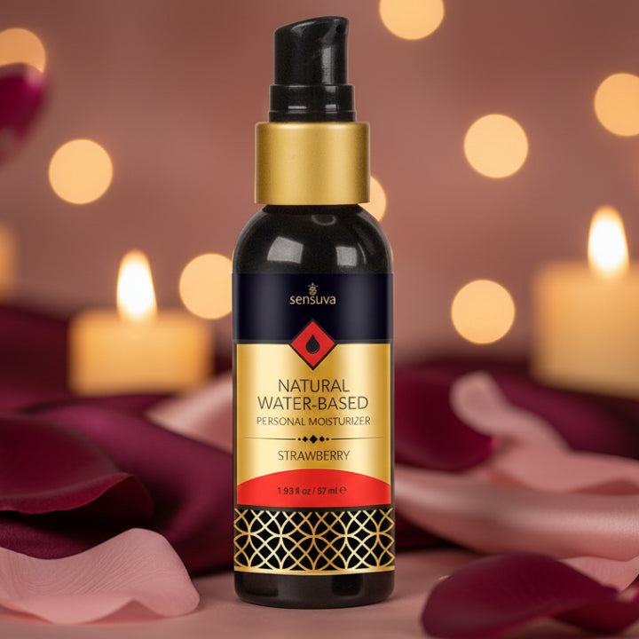 Cloud 9 Lingerie | Erotic Oils & Lotions in Corpus Christi | SENSUVA PERSONAL FLAVORED LUBRICANTS - STRAWBERRY