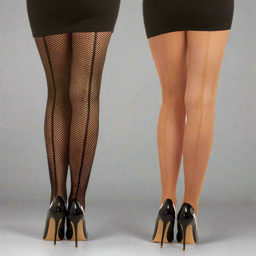 Cloud 9 Lingerie | Sexy Lingerie Store in Corpus Christi | FISHNET PANTYHOSE WITH BACK SEAM