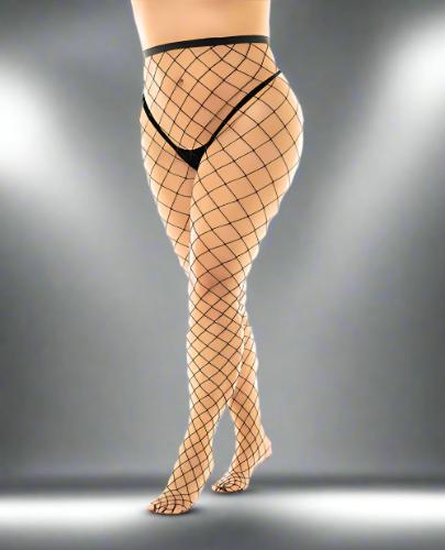 Cloud 9 Lingerie | Sexy Lingerie in Corpus Christi | FENCE NET PANTYHOSE FOR MISS & PLUS SIZES