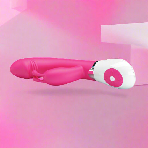 Add your favorite water-based lube to this silicone G-spot vibrator or let your own natural moisture get your silicone vibe all wet. The smooth surface and tapered head make sliding this sex toy inside so pleasurable. The specially designed curved head finds your G-spot easily and sends all those excellent vibrations right where you need them for the tremblingly good internally-focused orgasms you crave with 30 vibration functions and the unique sound responsive mode vibrates with Siri in time to music or t