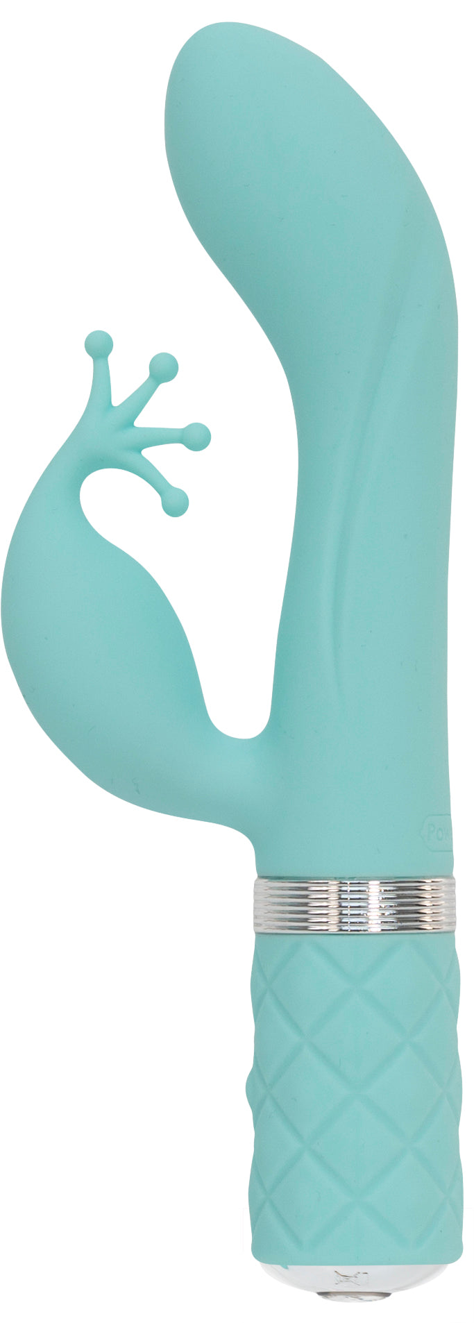 Cloud 9 Lingerie | Adult Toys in Corpus Christi | PILLOW TALK KINKY RABBIT VIBRATOR | Teal Blue