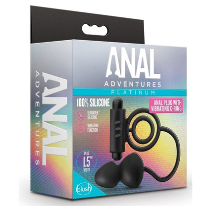 Cloud 9 Lingerie | Adult Toys for Men in Corpus Christi | ANAL ADVENTURES ANAL PLUG WITH VIBRATING COCK RING