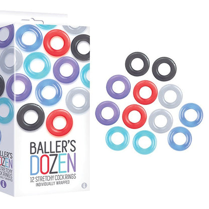 Cloud 9 Lingerie | Adult Toys for Men in Corpus Christi | BALLER'S DOZEN COCK RINGS