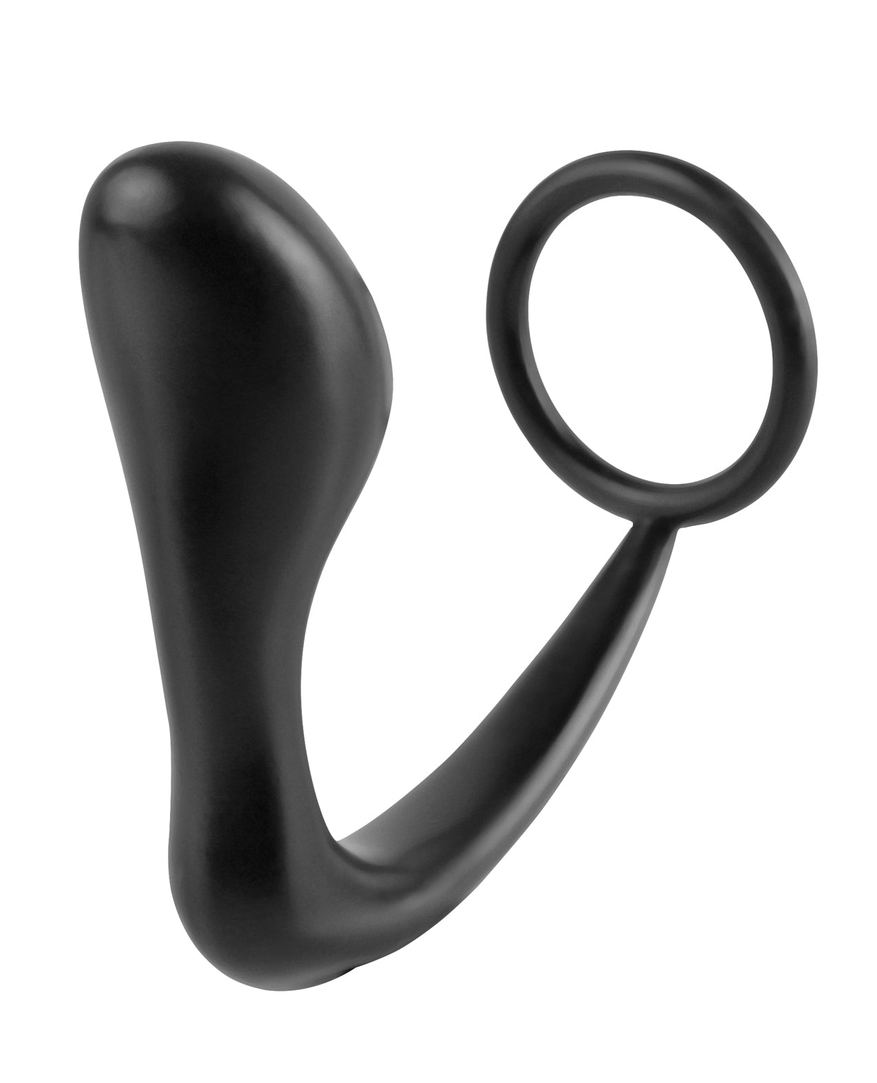 ASS-GASM COCK RING WITH PLUG