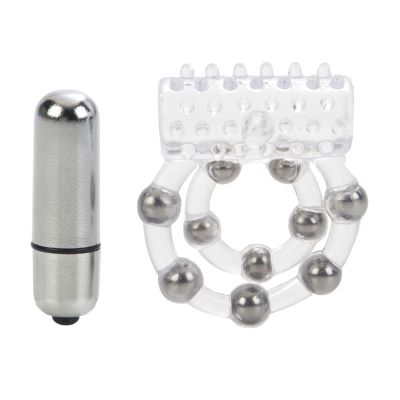 Cloud 9 Lingerie | Adult Toys in Corpus Christi | 10 Bead Maximus Vibrating Ring 