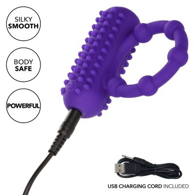 RECHARGEABLE 5 BEAD MAXIMUS VIBRATING RING