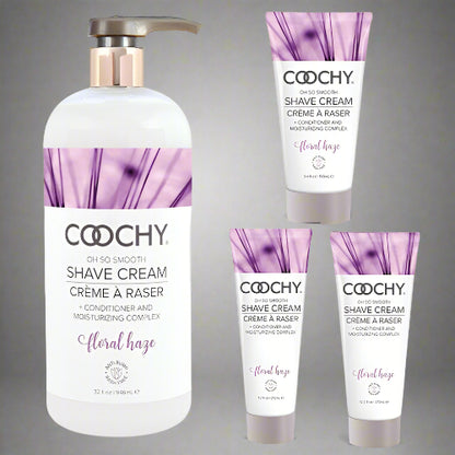 Cloud 9 Lingerie | Sensual Oils & Lotions in Corpus Christi | FLORAL HAZE COOCHY SHAVING CREAM