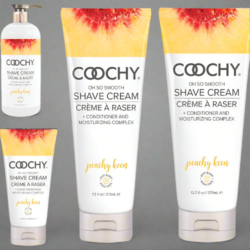 Cloud 9 Lingerie | Sensual Oils & Lotions in Corpus Christi | PEACHY KEEN COOCHY SHAVE CREAM