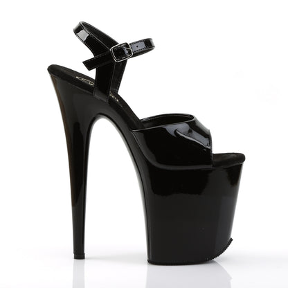 8-INCH BLACK STILETTO HEELS