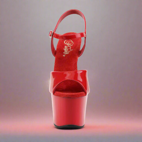 Cloud 9 Lingerie | Sexy Stripper Shoes in Corpus Christi | 7-INCH RED PLATFORM SHOES