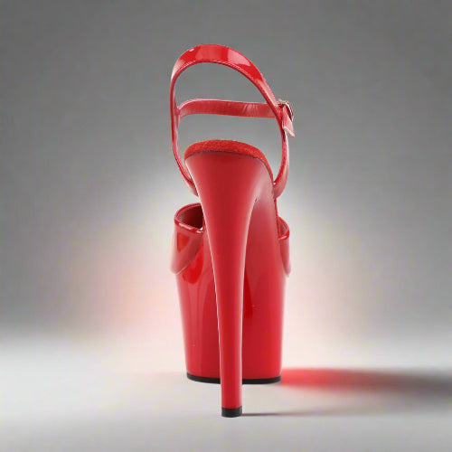 Cloud 9 Lingerie | Sexy Stripper Shoes in Corpus Christi | 7-INCH RED PLATFORM SHOES