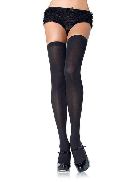 OPAQUE THIGH HIGH STOCKINGS