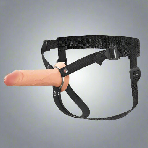 Cloud 9 Lingerie | Adult Toys in Corpus Christi | 8-INCH HOLLOW STRAP-ON SET