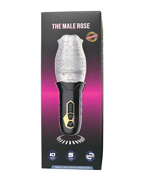 Cloud 9 Lingerie | Adult Toys for Men in Corpus Christi | RECHARGEABLE ROSE MASTURBATOR