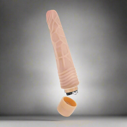 FLESH TONE MULTI-SPEED 9" VIBRATOR