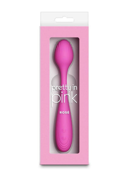 PRETTY IN PINK ROSE' POSEABLE VIBRATOR
