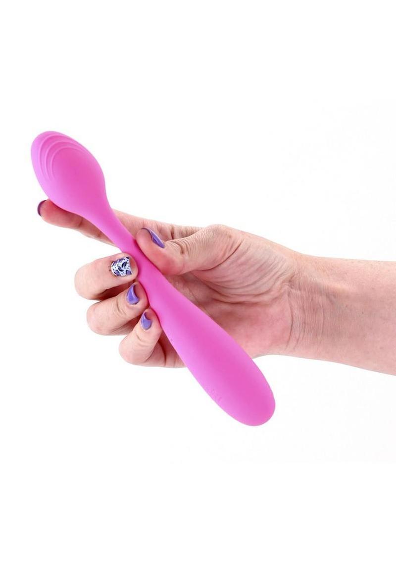 PRETTY IN PINK ROSE' POSEABLE VIBRATOR