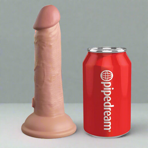 Cloud 9 Lingerie | Adult Toys in Corpus Christi | KING COCK ELITE 6" SILICONE VIBRATING DILDO